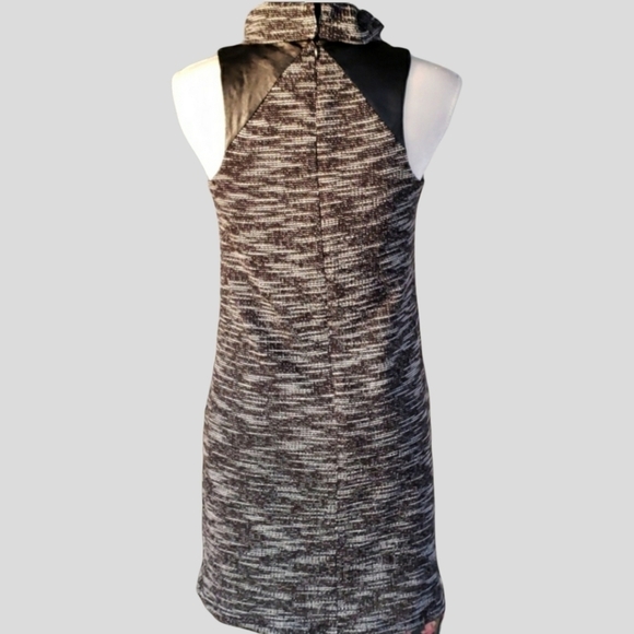 Thml Anthropologie Sleeveless Turtleneck Sleeveless Boucle Knit Lg Blk/Gry NWT - Picture 2 of 8